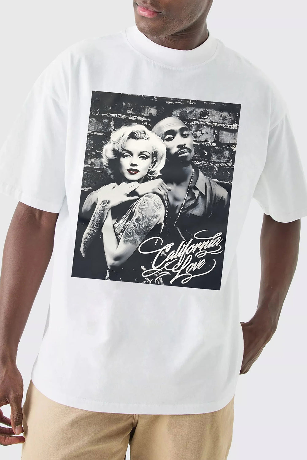 New T-Shirt Marilyn Monroe Merch, Shirt Marilyn Monroe And Tupac Shakur Graphic For Men