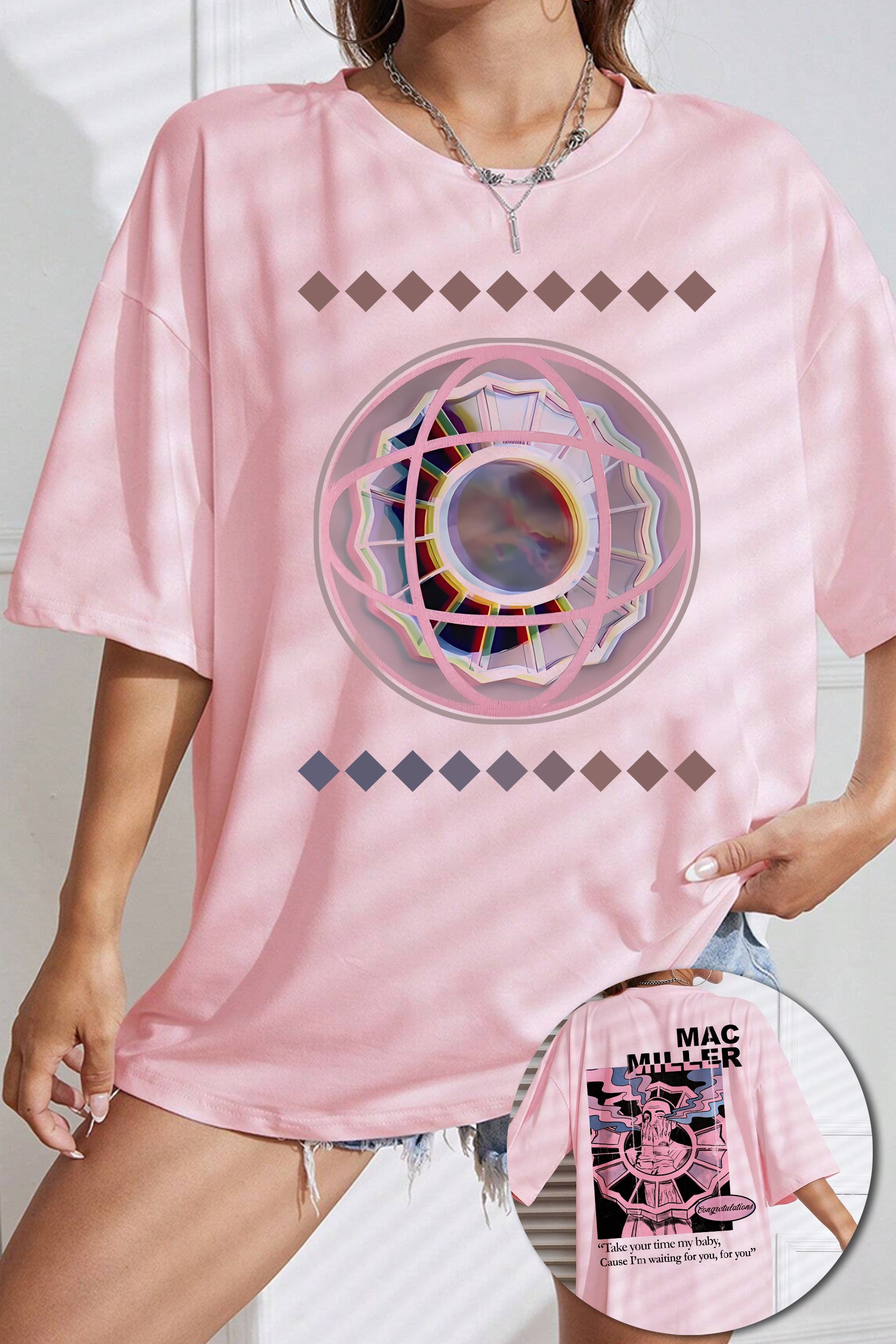 New T-Shirt Mac Miller Merch, Shirt Mac Miller The Divine Feminine For Women