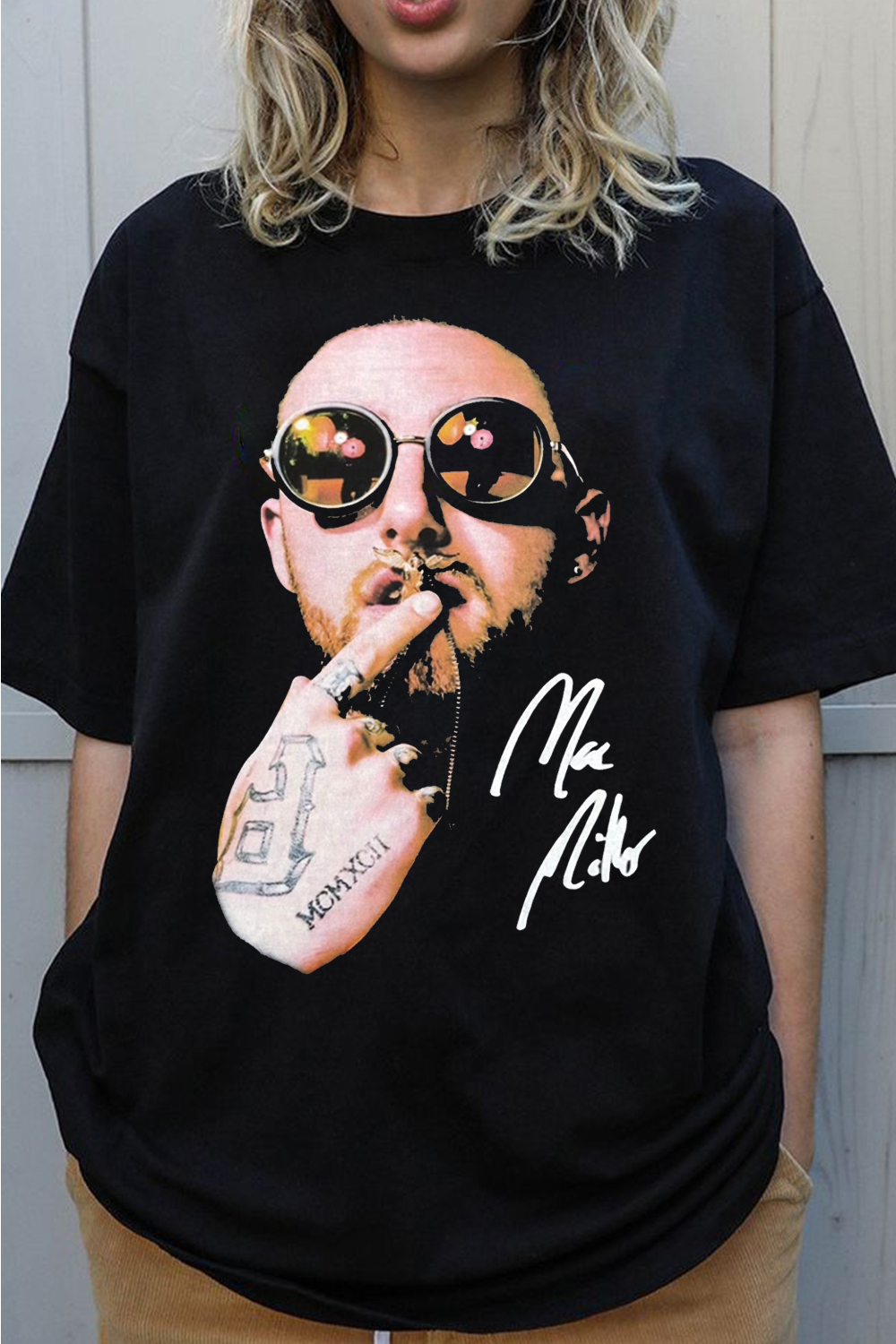 New T-Shirt Macmiller Personalized Merch, Shirt Macmiller Personalized Ladies Short-Sleeved