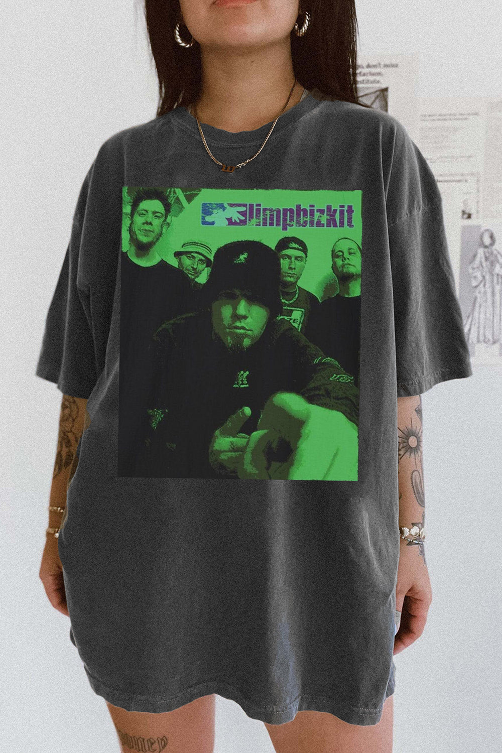 New T-Shirt Limp Bizkit Merch, Shirt Limp Bizkit Band Graphic For Women