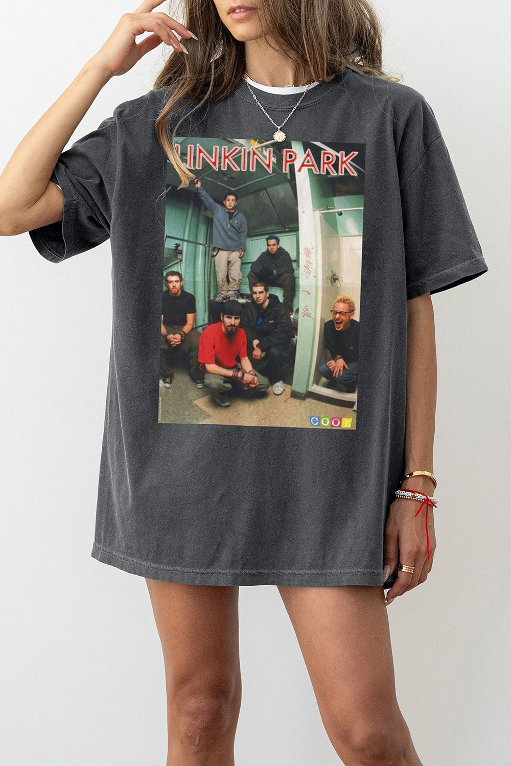 New T-Shirt Lk Park Merch, Shirt Lk Park Vintage Music Merch Band Graphic For Women