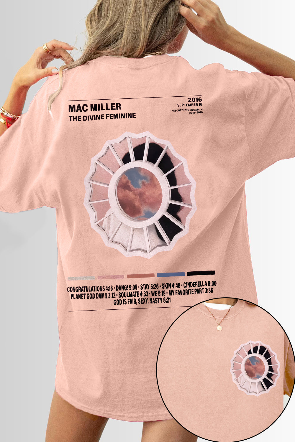 T-Shirt Mac Miller Merch, Shirt Mac Miller Merch Rip For Women