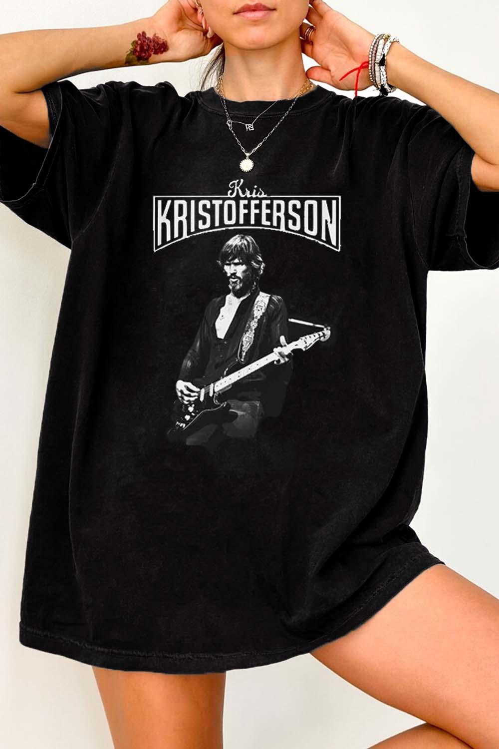 T-Shirt Kris Kristofferson Merch, Shirt Kris Kristofferson For Women