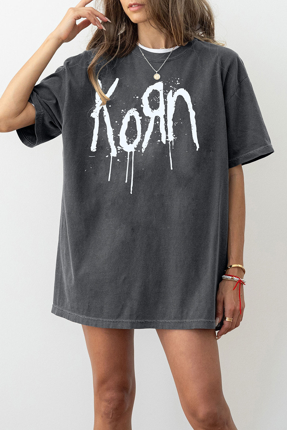 New T-Shirt Korn Band Merch, Shirt Korn Band Tour For Women
