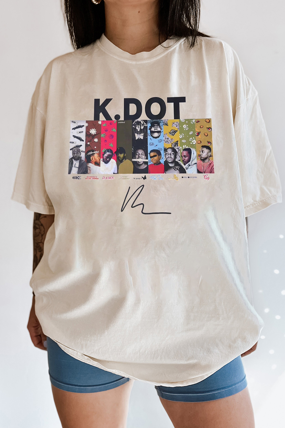 T-Shirt K Dot Merch, Shirt K Dot Crew Neck Short Sleeve