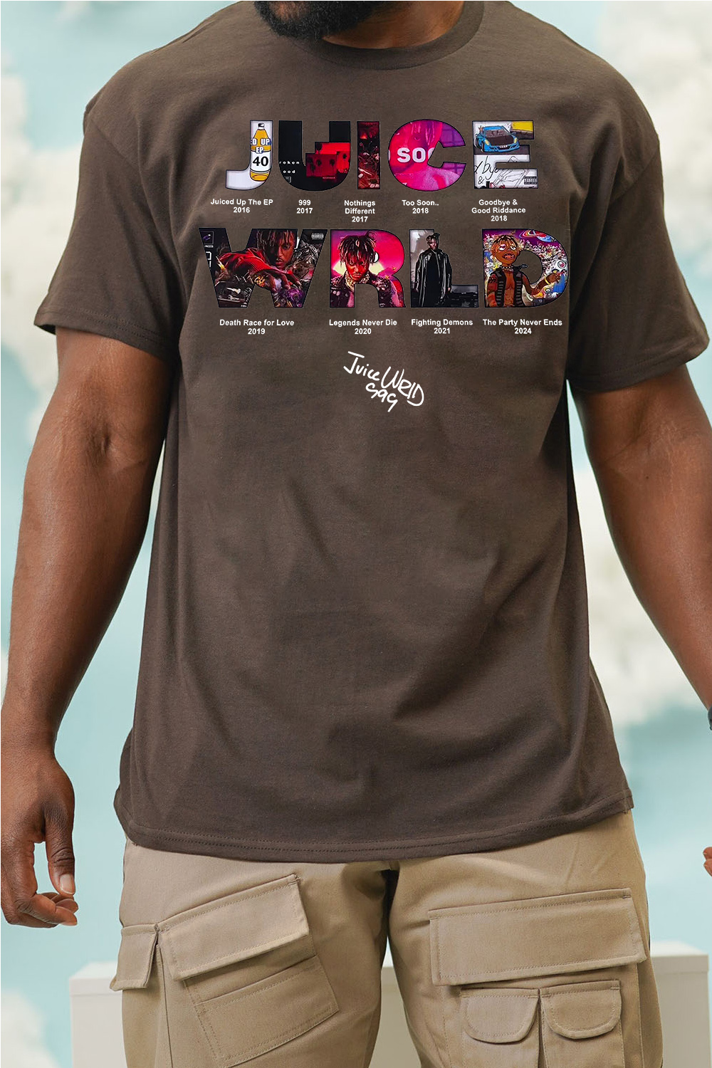 T-Shirt Juice Wrld Merch, Shirt Juice Wrld Men'S