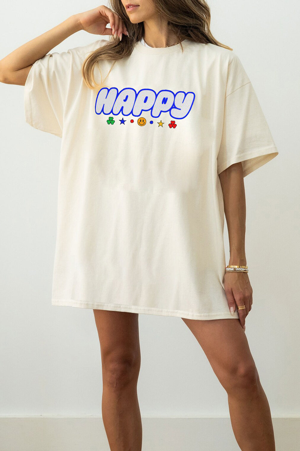 New T-Shirt Jin Happy Merch, Shirt Jin Happy Album For Women
