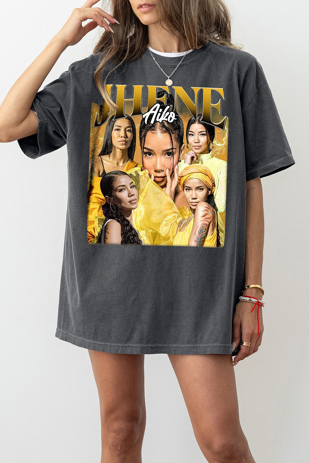 T-Shirt Jhene Aiko Merch, Shirt Jhene Aiko Graphic For Women
