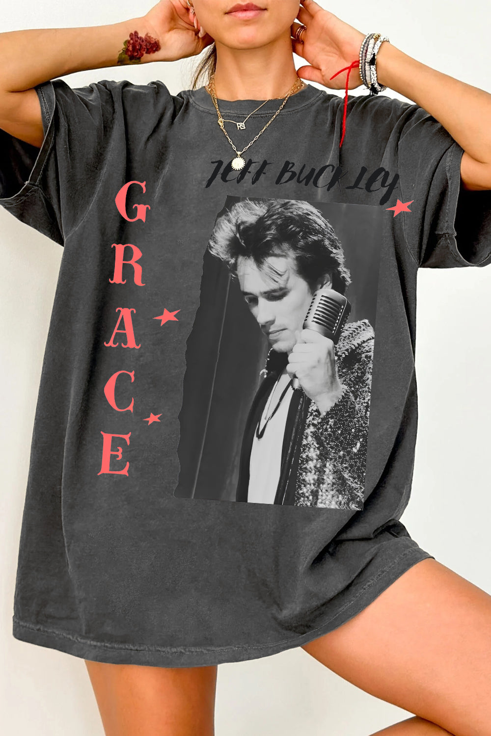 New T-Shirt Jeff Buckley Merch, Shirt Jeff Buckley For Women