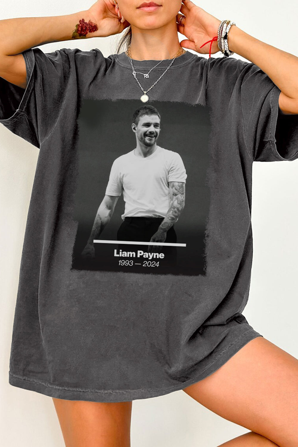 New T-Shirt In Memory Merch, Shirt In Memory Of Liam Payne One Direction For Women