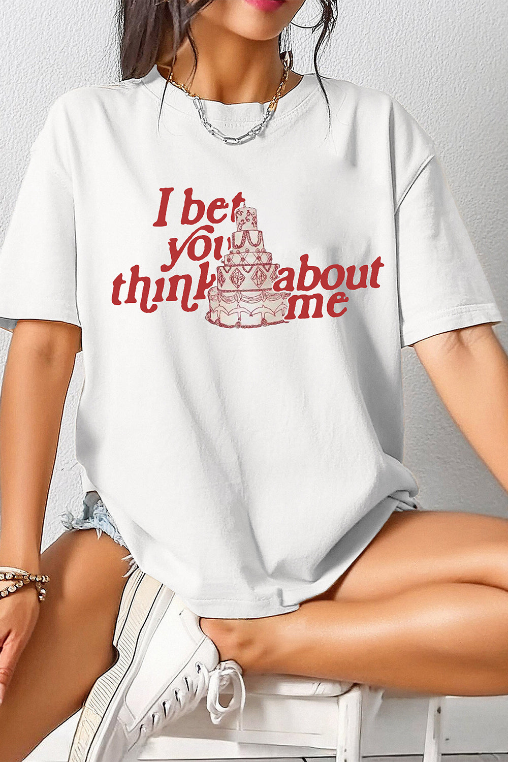 New T-Shirt I Bet Merch, Shirt I Bet You Think About Me Taylor Swift For Women