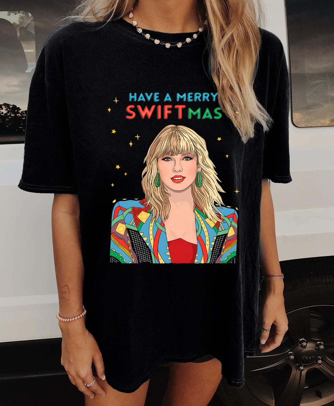 New T-Shirt Have A Merch, Shirt Have A Merry Swiftmas For Women