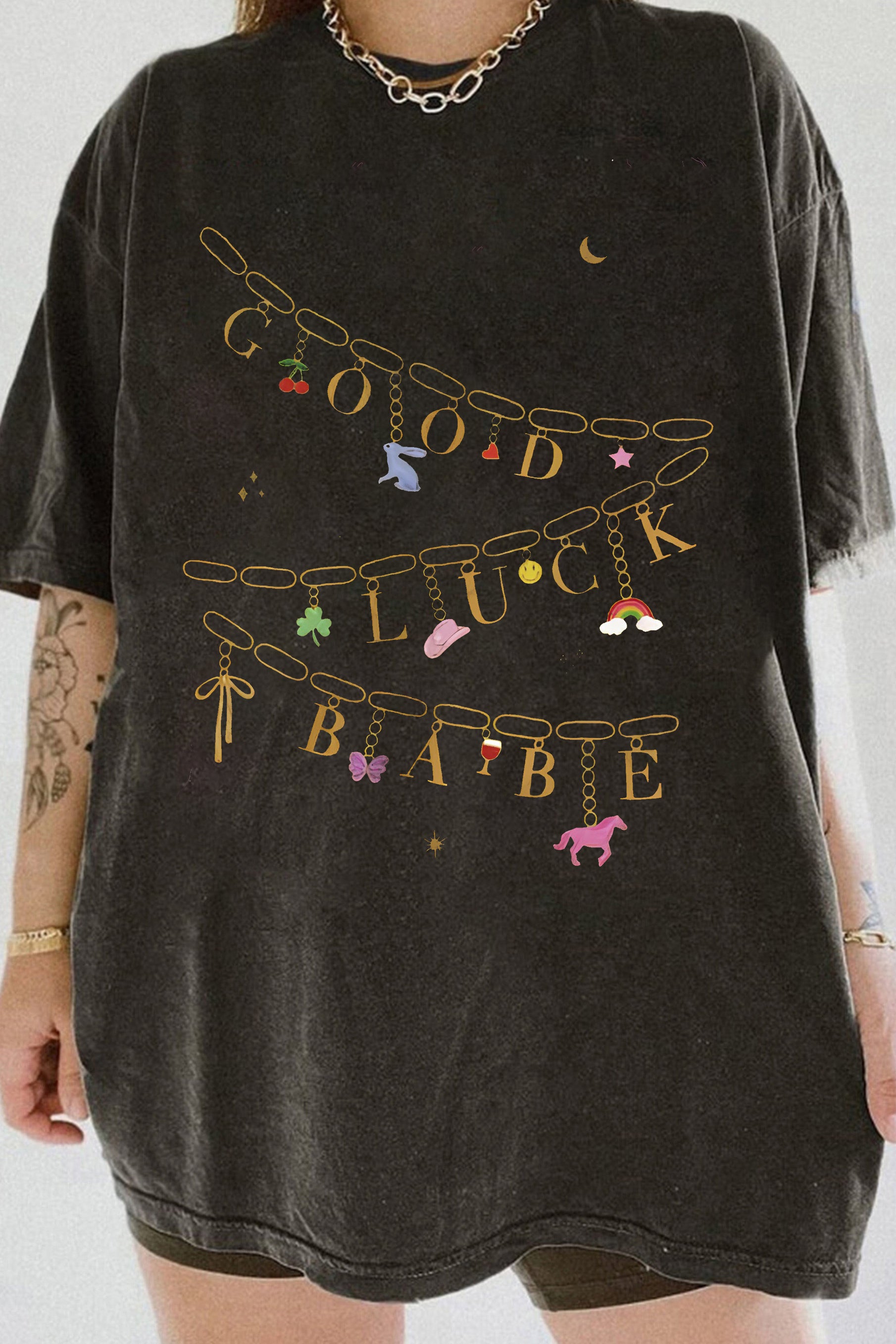 New T-Shirt Good Luck Merch, Shirt Good Luck Charms Chappell For Women