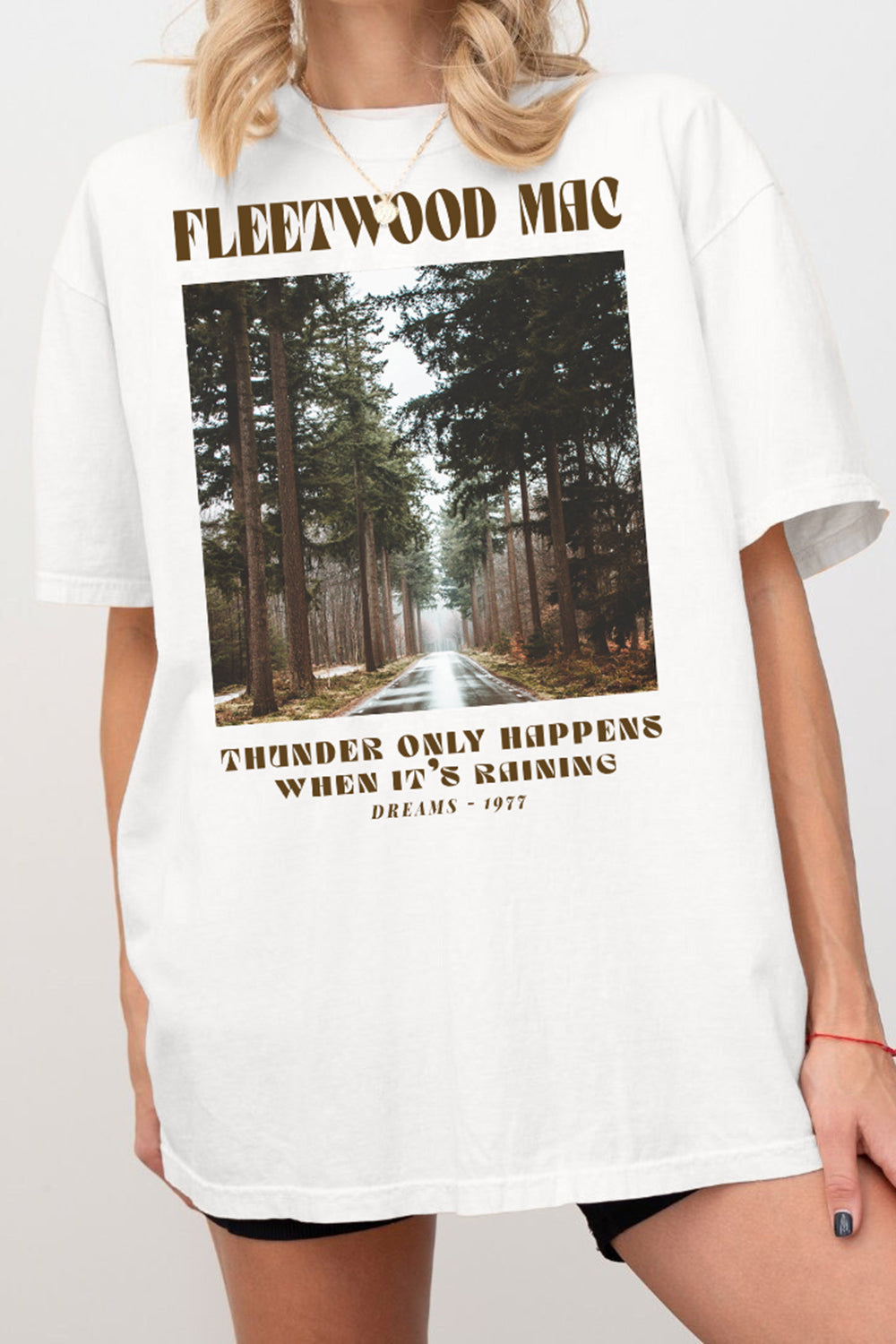 New T-Shirt Fleetwood Mac Merch, Shirt Fleetwood Mac Music For Women