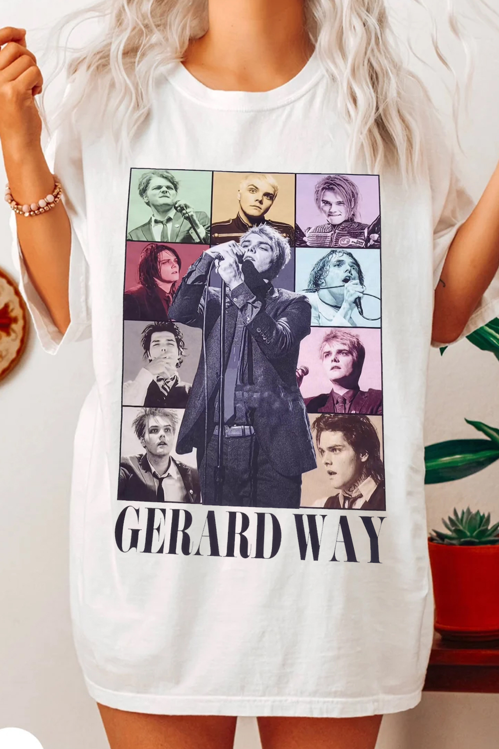 T-Shirt Gerardway  Merch, Shirt Gerardway 