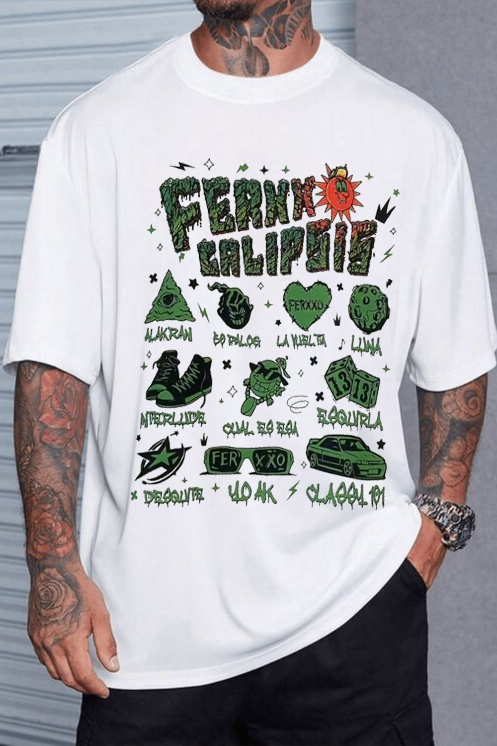 New T-Shirt Ferxxocalipsis Print Merch, Shirt Ferxxocalipsis Print Men’S