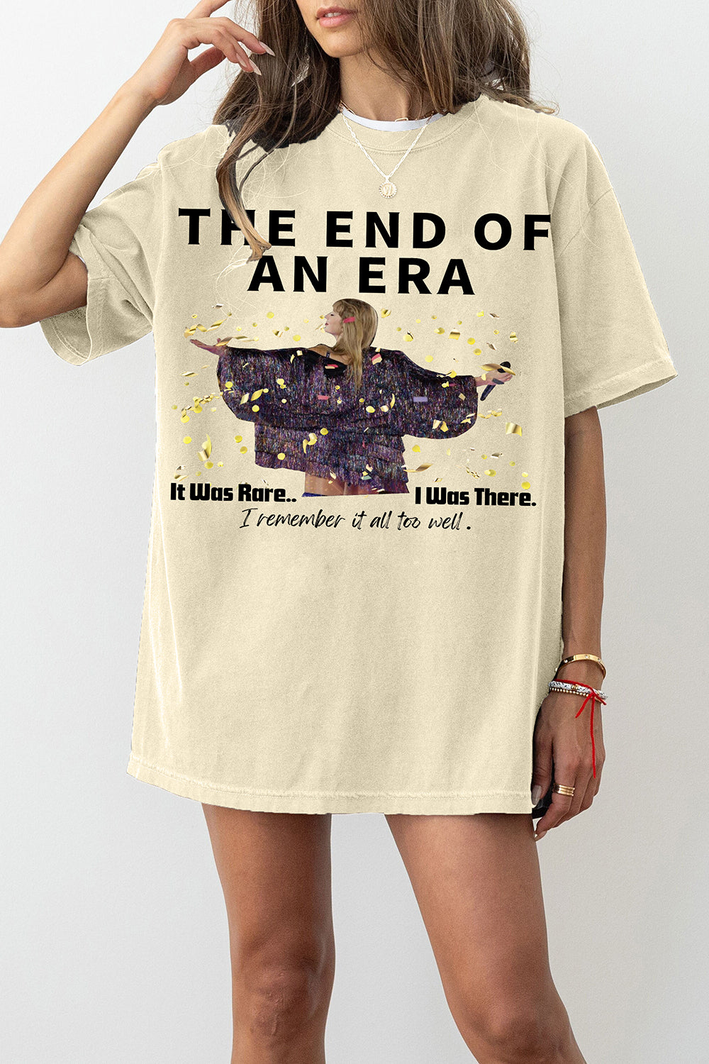 New T-Shirt End Of Merch, Shirt End Of Eras Tour 2024 Taylor Swift For Women