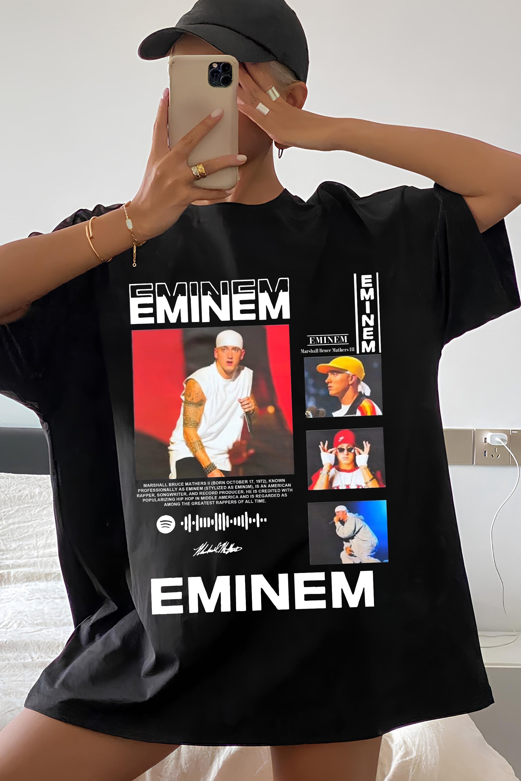 T-Shirt Eminem  Merch, Shirt Eminem For Women
