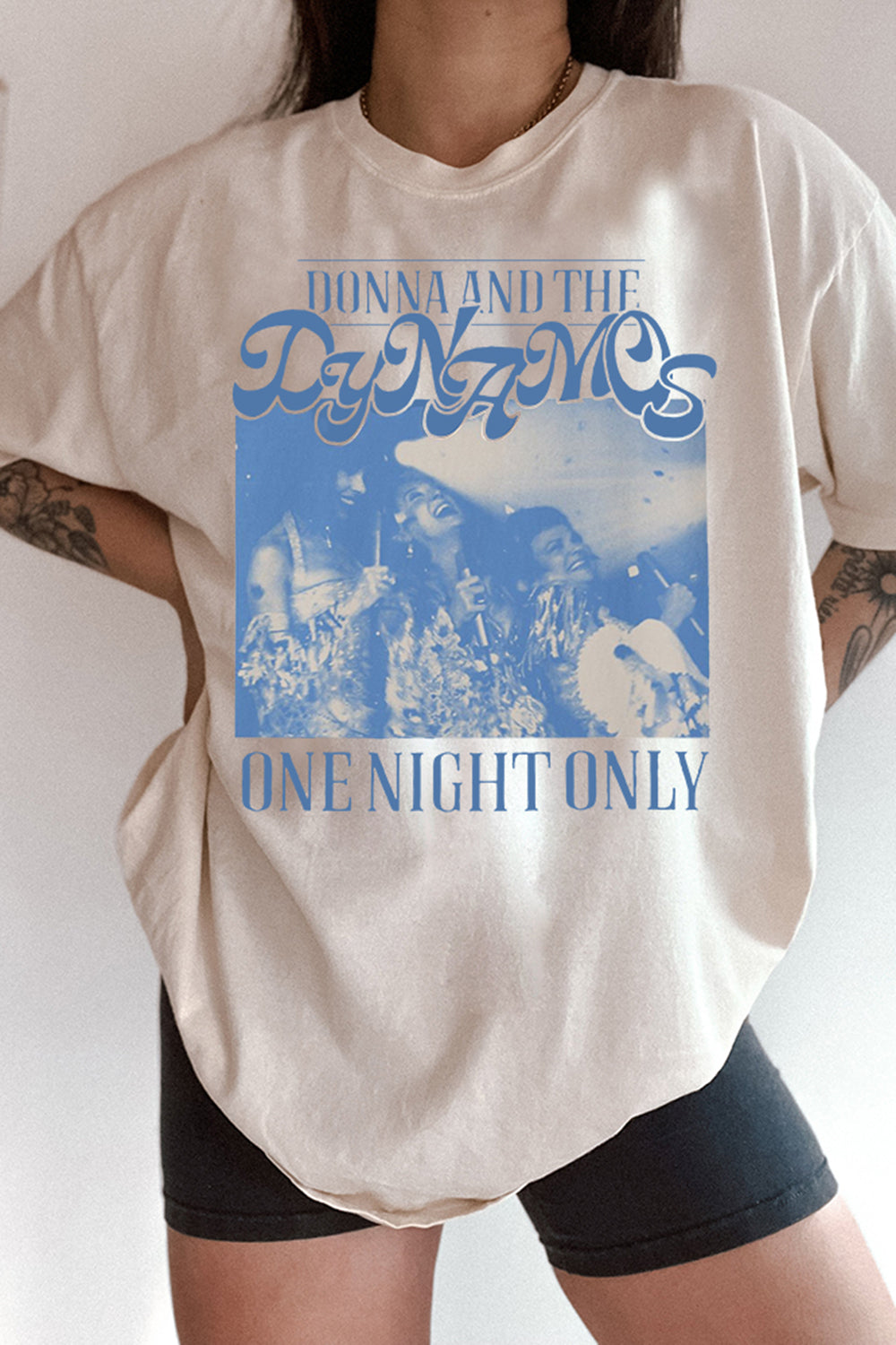 T-Shirt Donna And Merch, Shirt Donna And The Dynamos One Night Only For Women