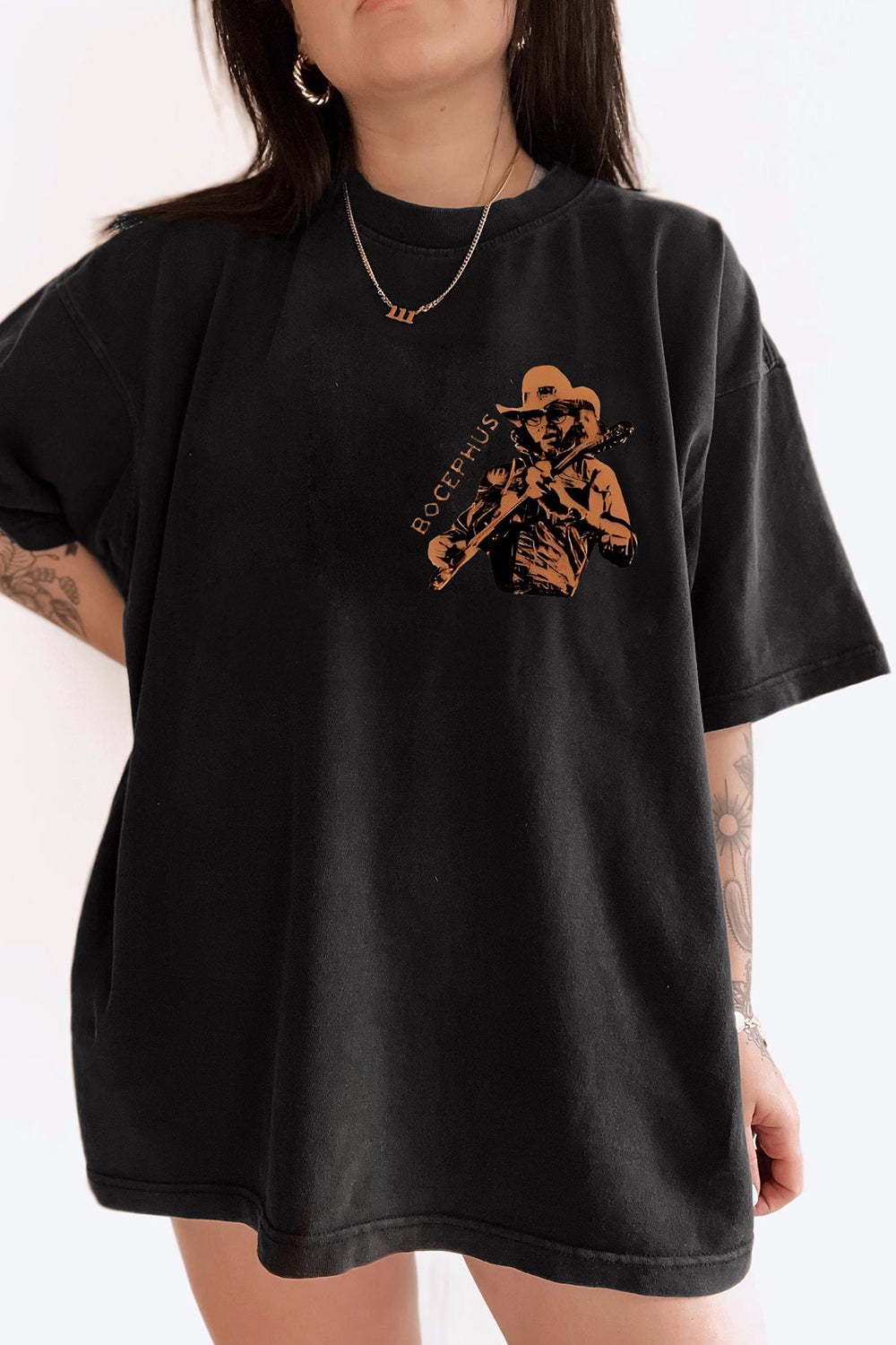 New T-Shirt Dinosaur Hank Merch, Shirt Dinosaur Hank Williams Jr. Bocephus Western For Women