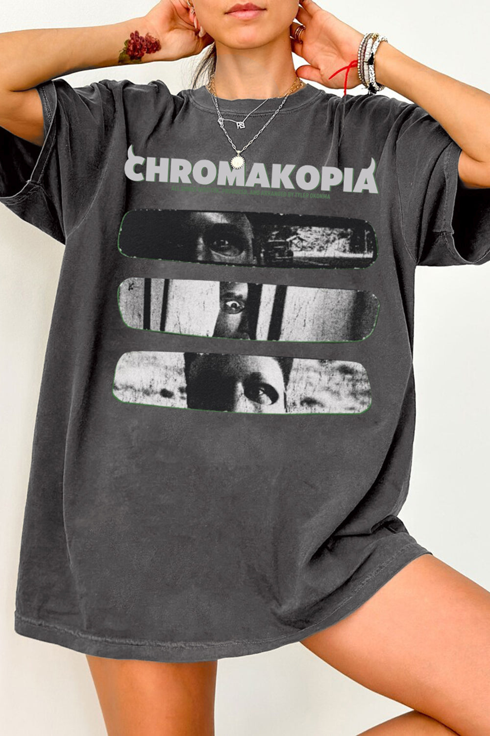 T-Shirt Chromakopia Tyler Merch, Shirt Chromakopia Tyler The Creator Chromakopia For Women