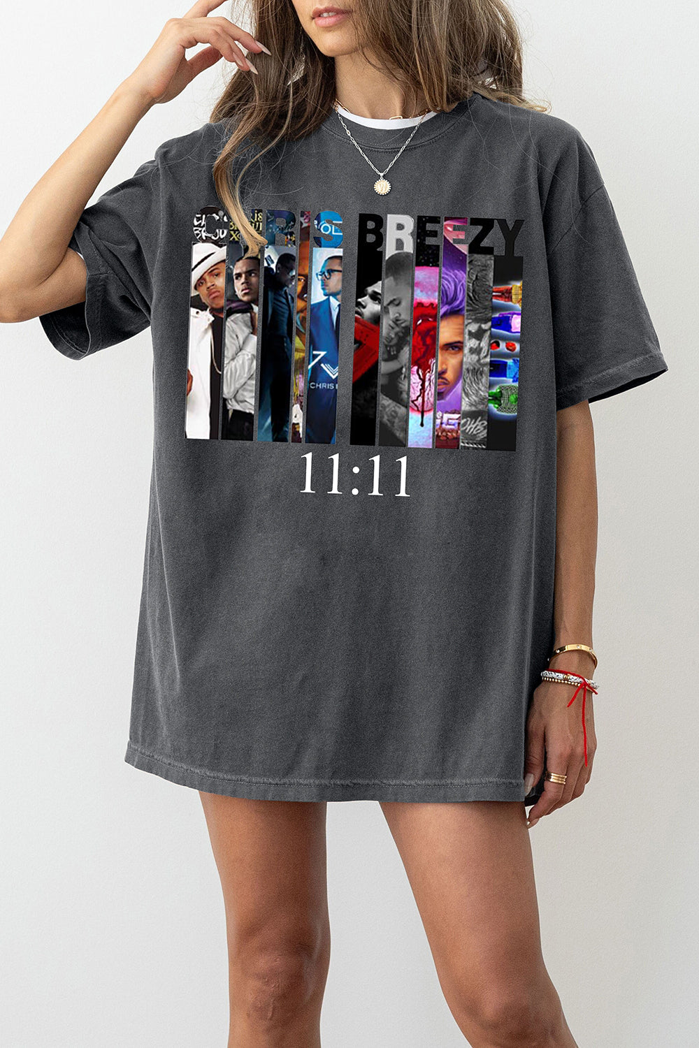 New T-Shirt Chris Brown Merch, Shirt Chris Brown Albums For Women