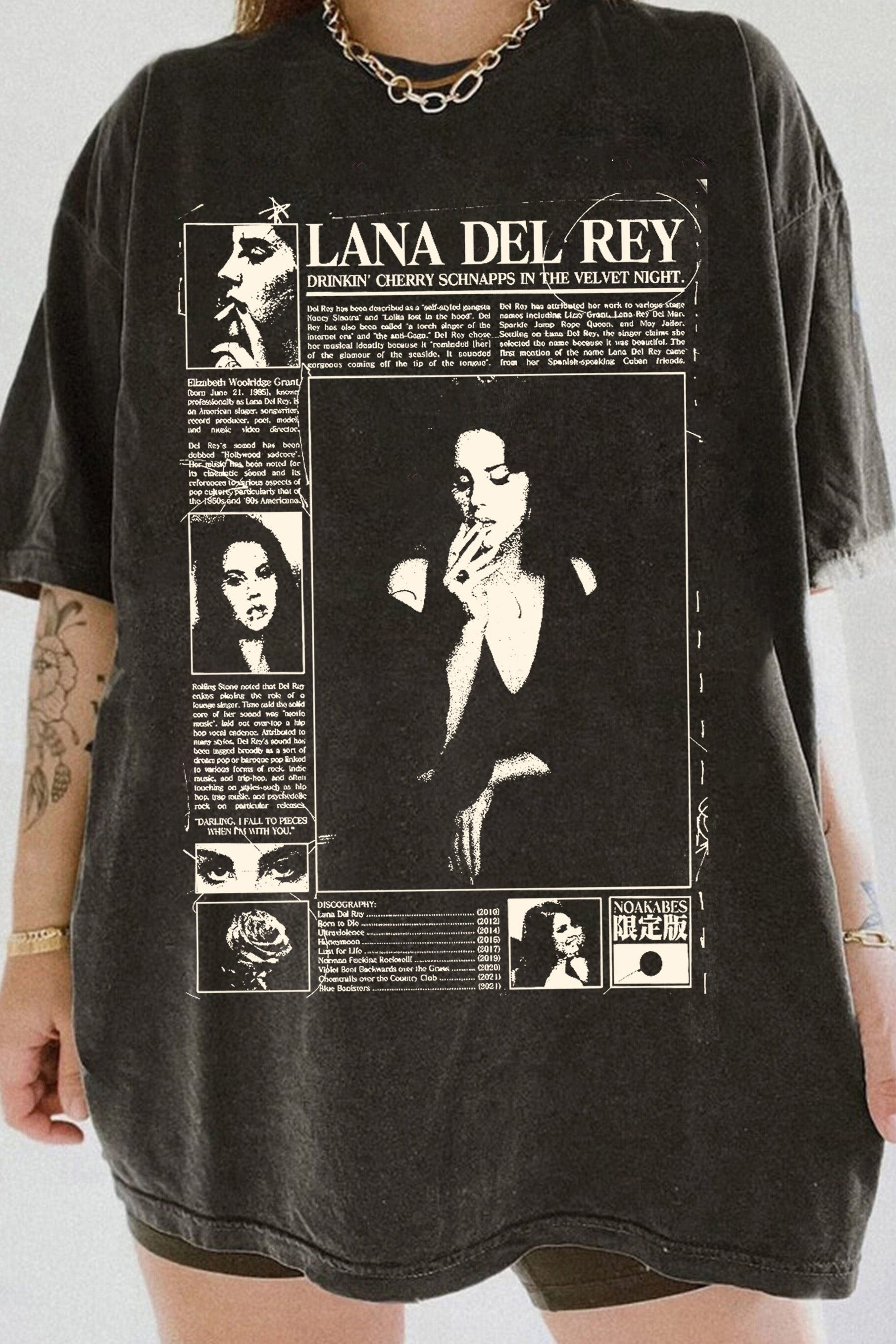 New T-Shirt Comfort Color Merch, Shirt Comfort Color Lana Del Rey Album For Women