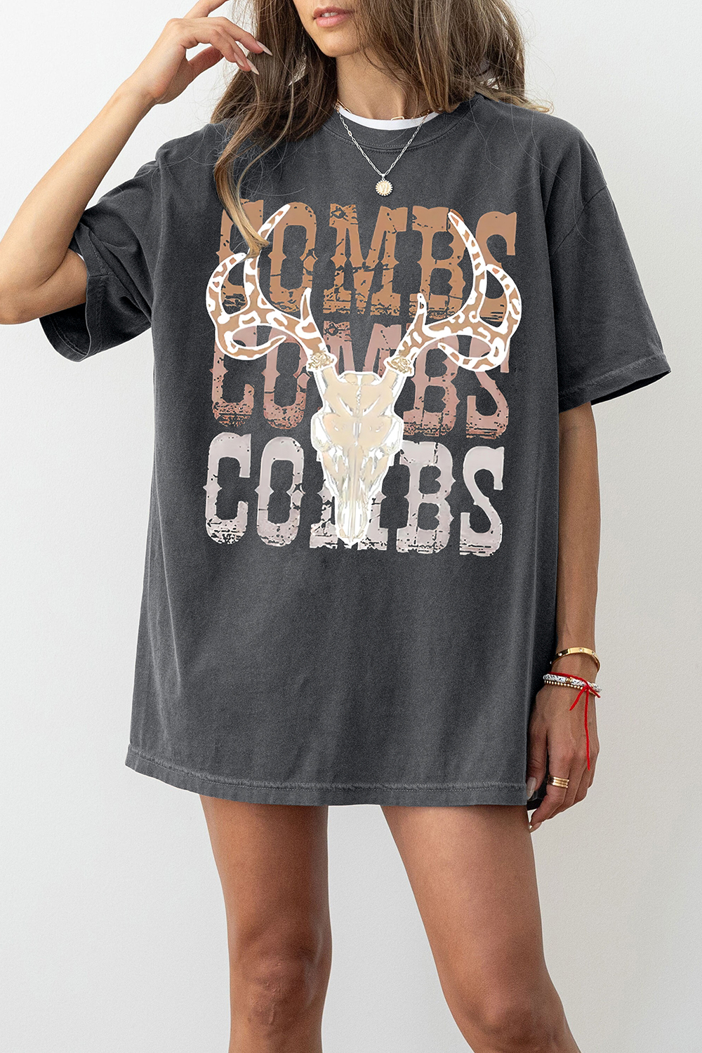 T-Shirt Country Music Merch, Shirt Country Music Cowboy Combs Bullhead For Women