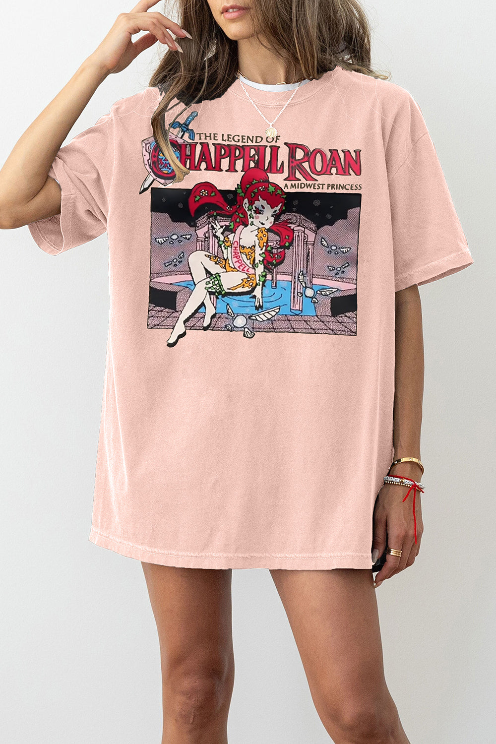 New T-Shirt Chappell Roan Merch, Shirt Chappell Roan Ocarina Of Time Zelda For Women