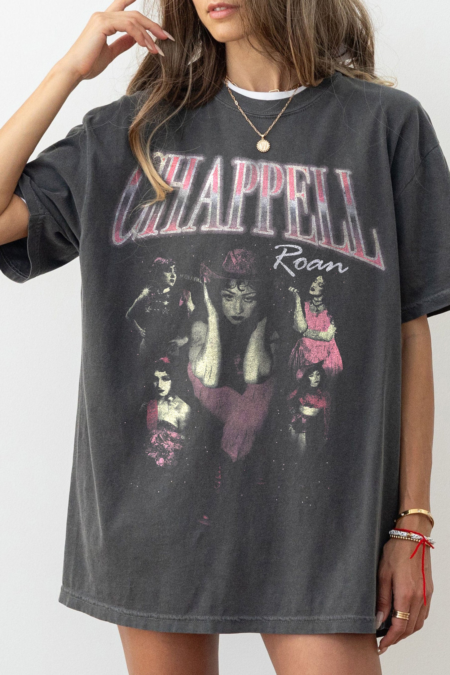 T-Shirt Chappellroan  Merch, Shirt Chappellroan Tour For Women