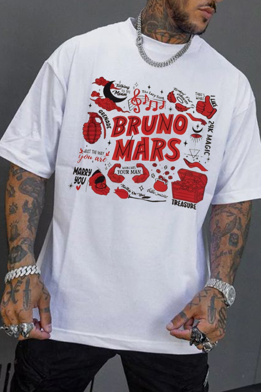 T-Shirt Bruno Mas Merch, Shirt Bruno Mas 