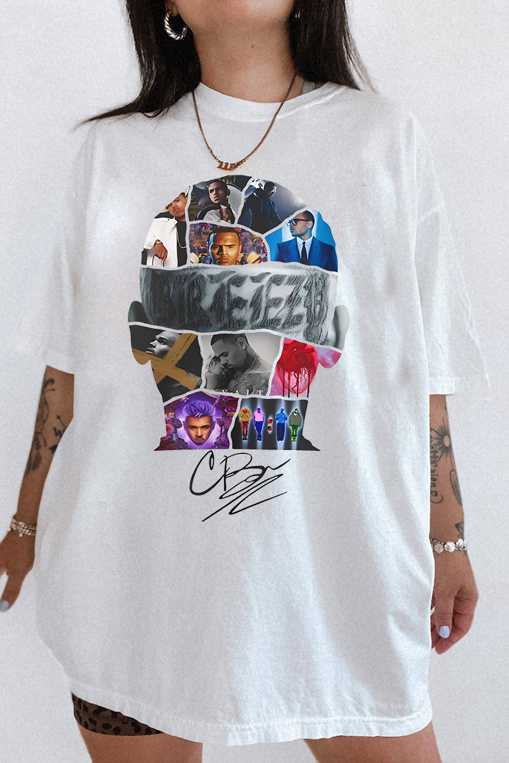 T-Shirt Breezy 0,465972222222222 Merch, Shirt Breezy 11:11 Concert Chris Brown For Women