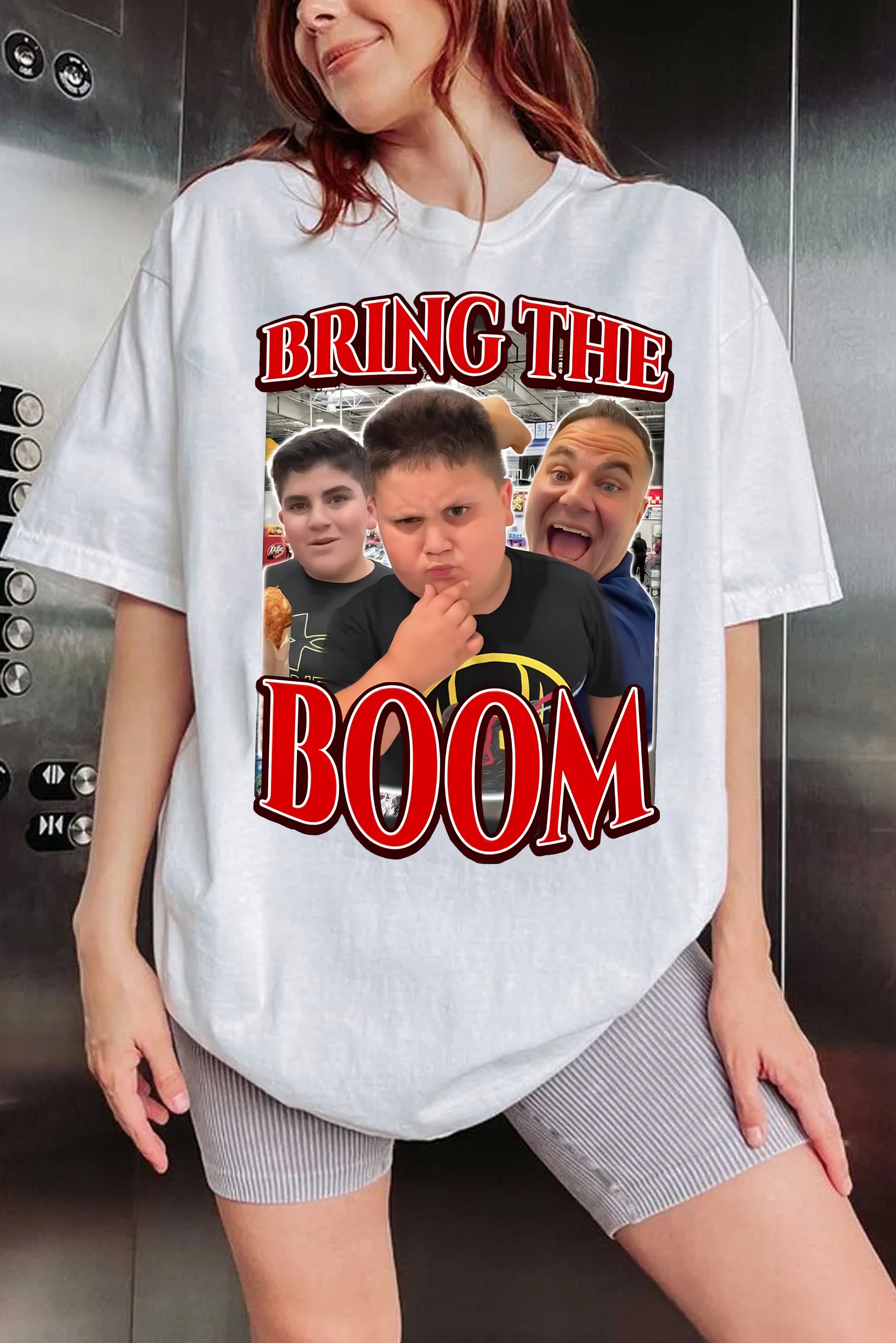 New T-Shirt Bring The Merch, Shirt Bring The Boom Costco Guys Rizzler For Women