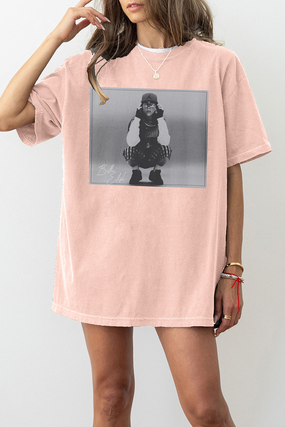 New T-Shirt Billie Eilish Merch, Shirt Billie Eilish Graphic For Women