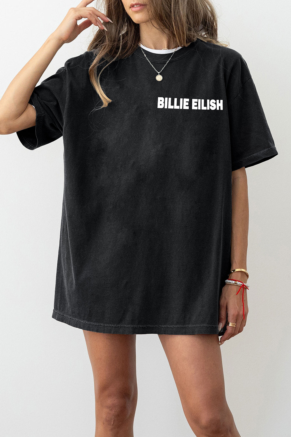 New T-Shirt Billie Eilish Merch, Shirt Billie Eilish Birds Of Feather For Women
