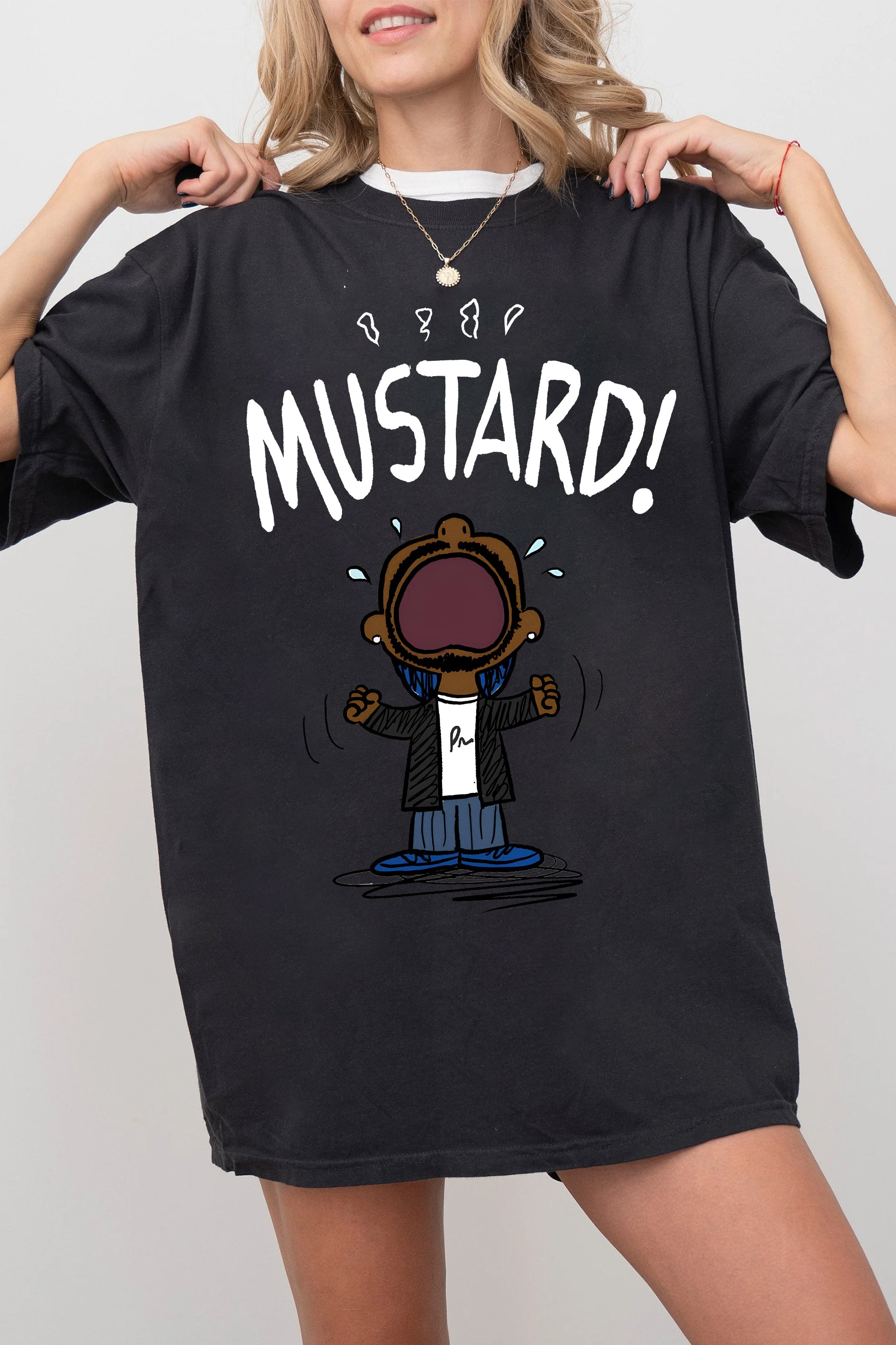 New T-Shirt Ali Graham Merch, Shirt Ali Graham Mustard For Women