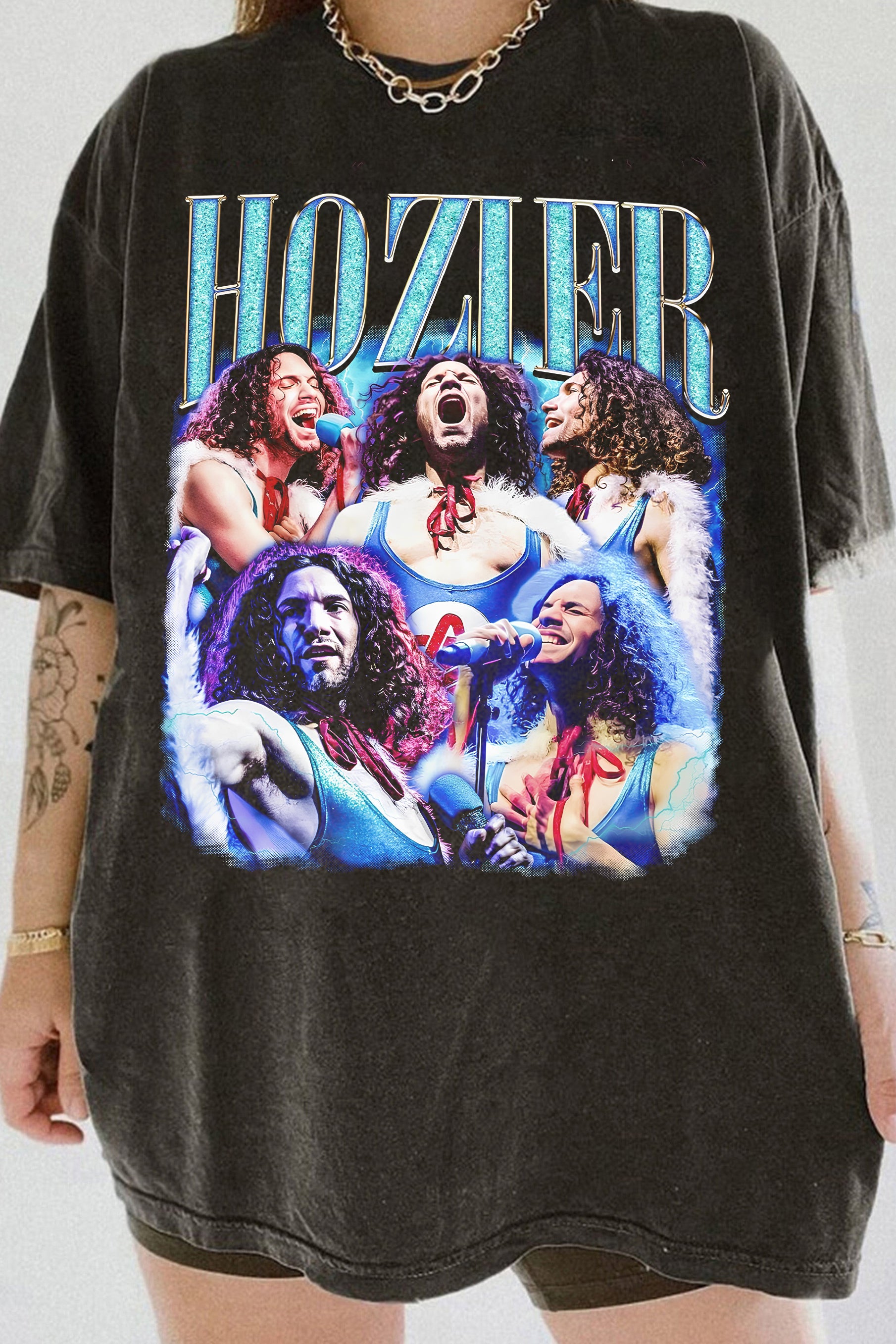 T-Shirt 90S Ho.Zier Merch, Shirt 90S Ho.Zier Retro For Women