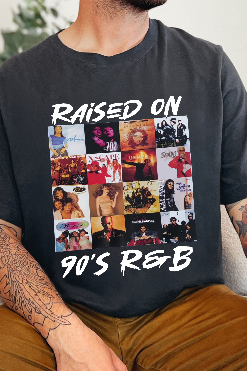 New T-Shirt 90S R&B Merch, Shirt 90S R&B Men’S Short Sleeve