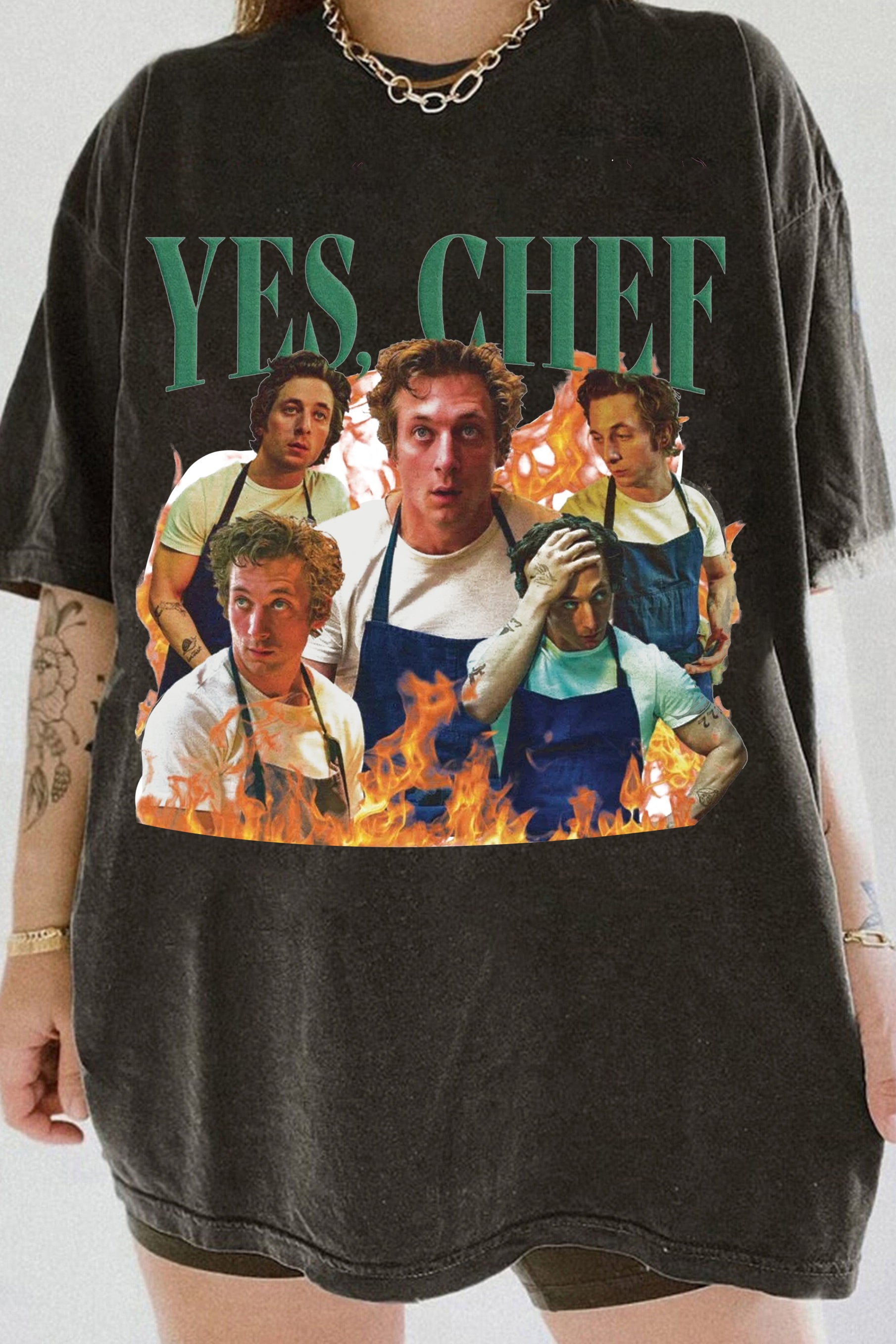 New T-Shirt Yes, Chef Merch, Shirt Yes, Chef The Bear For Women