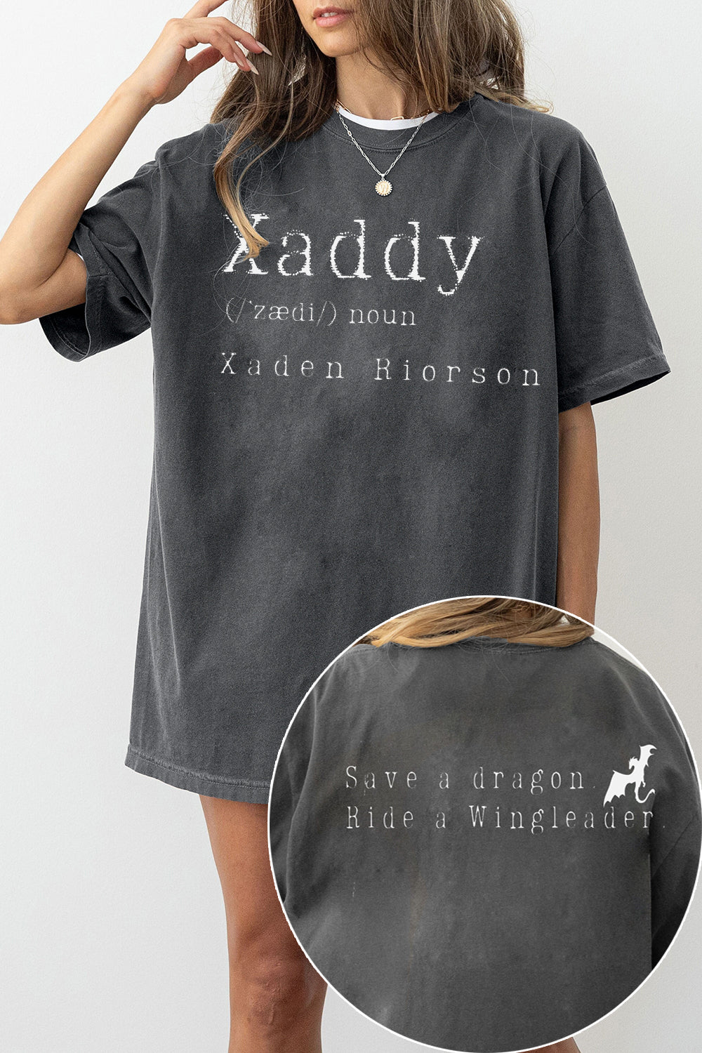 New T-Shirt Xaddy Save Merch, Shirt Xaddy Save A Dragon Ride A Wingleader For Women