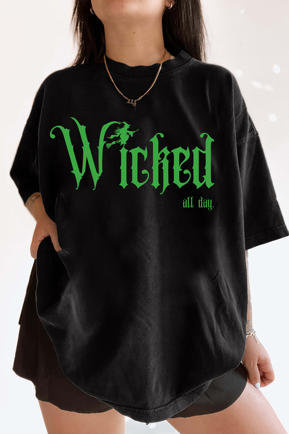 T-Shirt Wicked Movie Merch, Shirt Wicked Movie Fall Changed For Good For Women