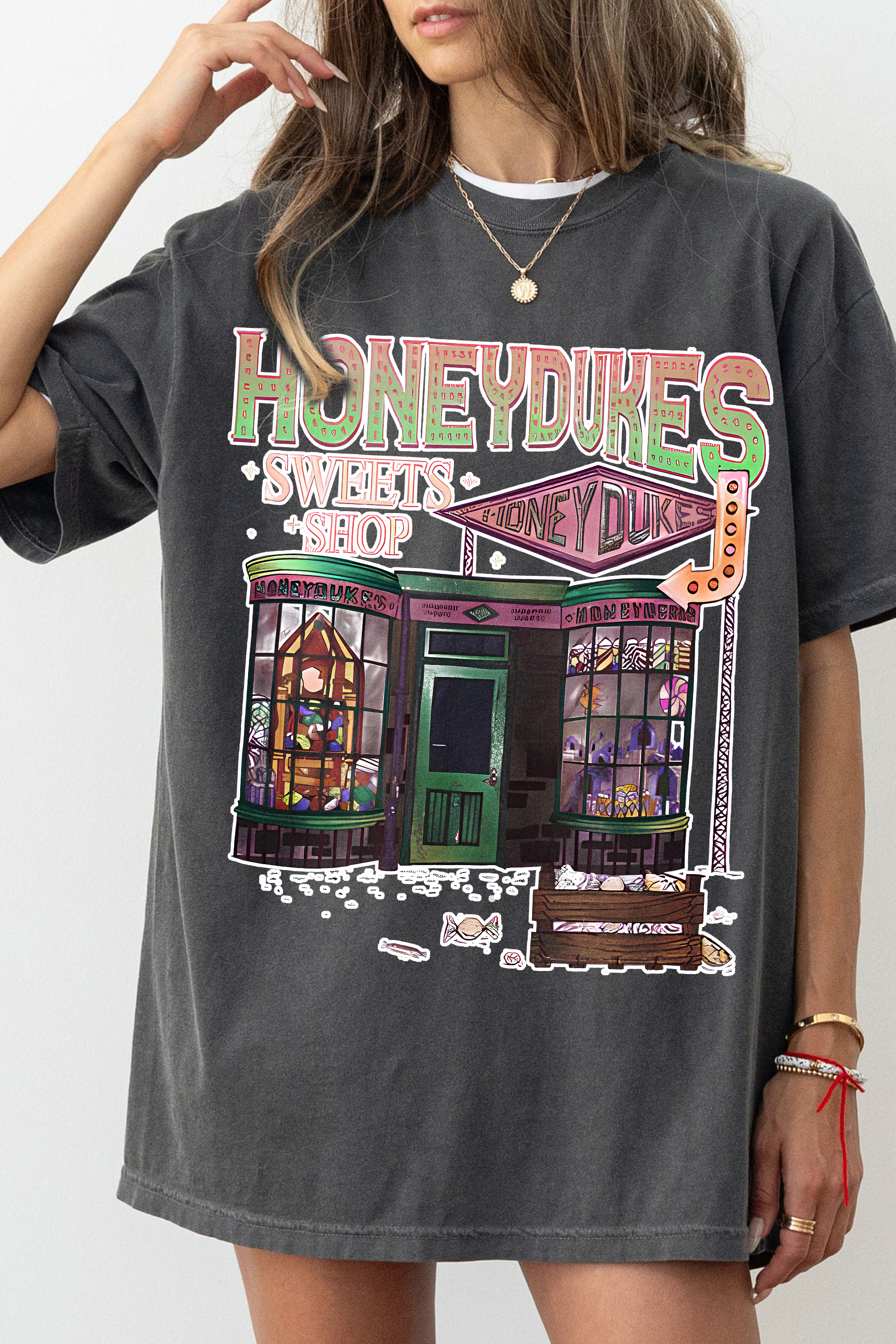 T-Shirt Wizard School Merch, Shirt Wizard School Hp Inspired For Women