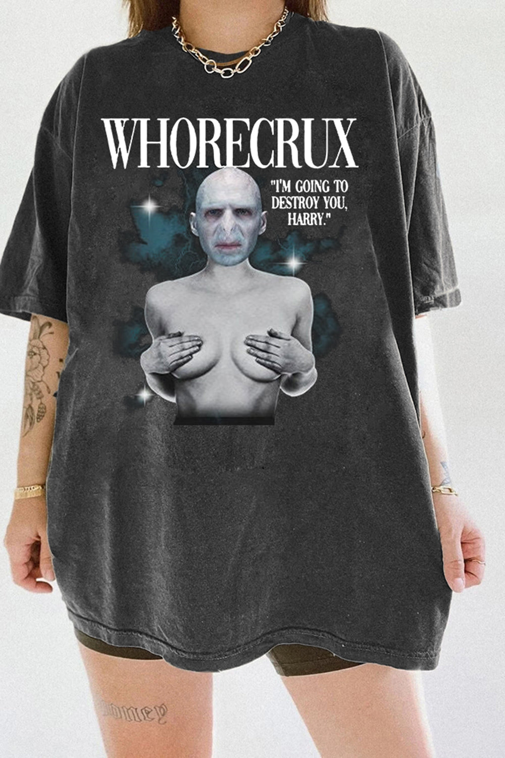 New T-Shirt Whorecrux I’M Merch, Shirt Whorecrux I’M Going To Destroy You Harry Funny Parody For Women