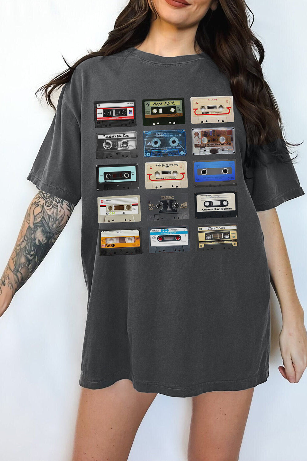 New T-Shirt Vintage Music Merch, Shirt Vintage Music Tape For Women