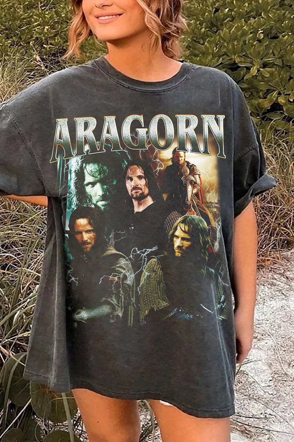 New T-Shirt Vintage Style Merch, Shirt Vintage Style A.Ragorn For Women