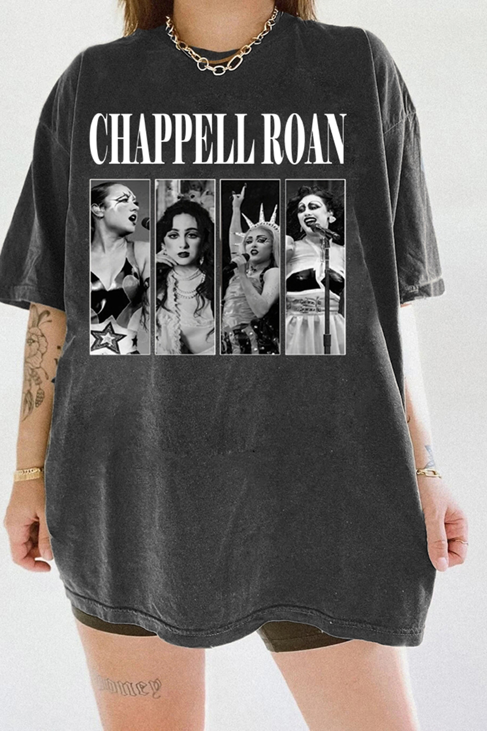 New T-Shirt Vintage Chappell Merch, Shirt Vintage Chappell Roan Midwest Princess Tour For Women