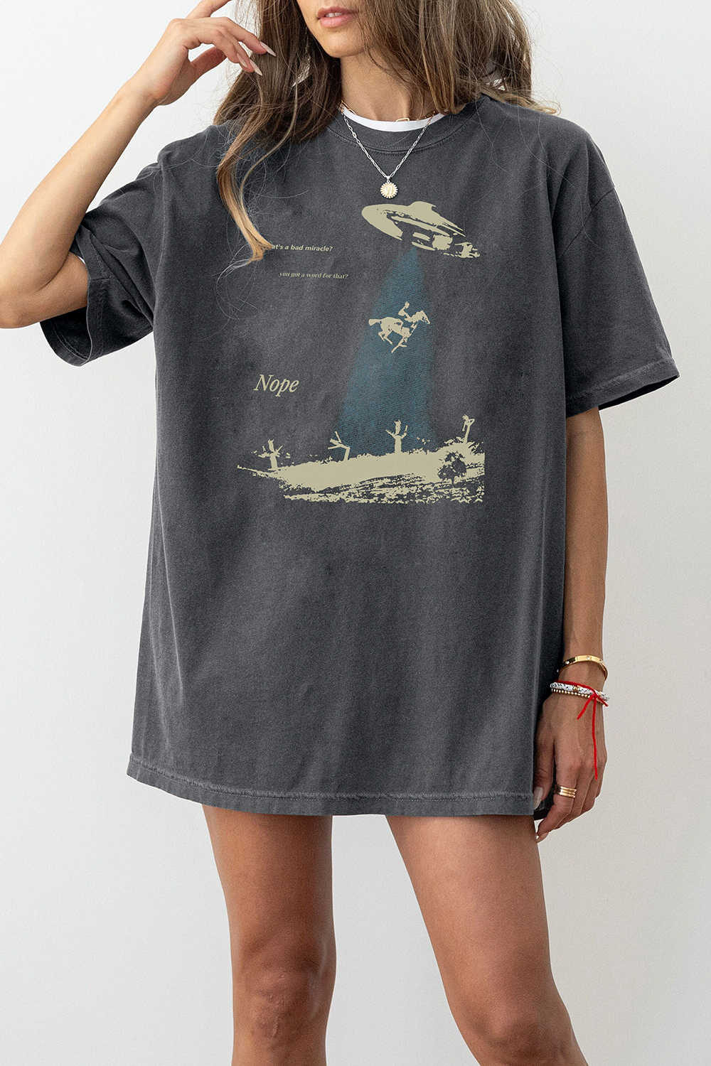 New T-Shirt Vintage 2022 Merch, Shirt Vintage 2022 Sci-Fi Alien Ufo Film For Women