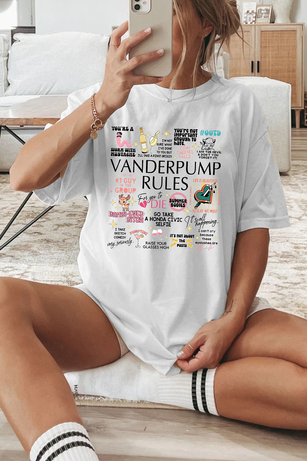 New T-Shirt Vanderpump Rules Merch, Shirt Vanderpump Rules All The Seasons Quotes For Women