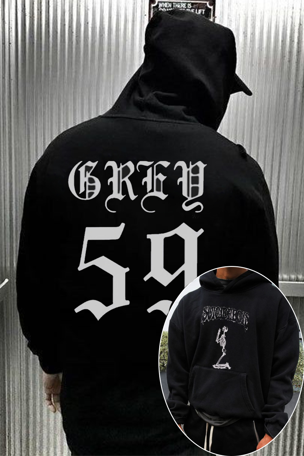 New Uicideboys59 2-Side Printed Personalized Men’S Hooded Sweatshirt