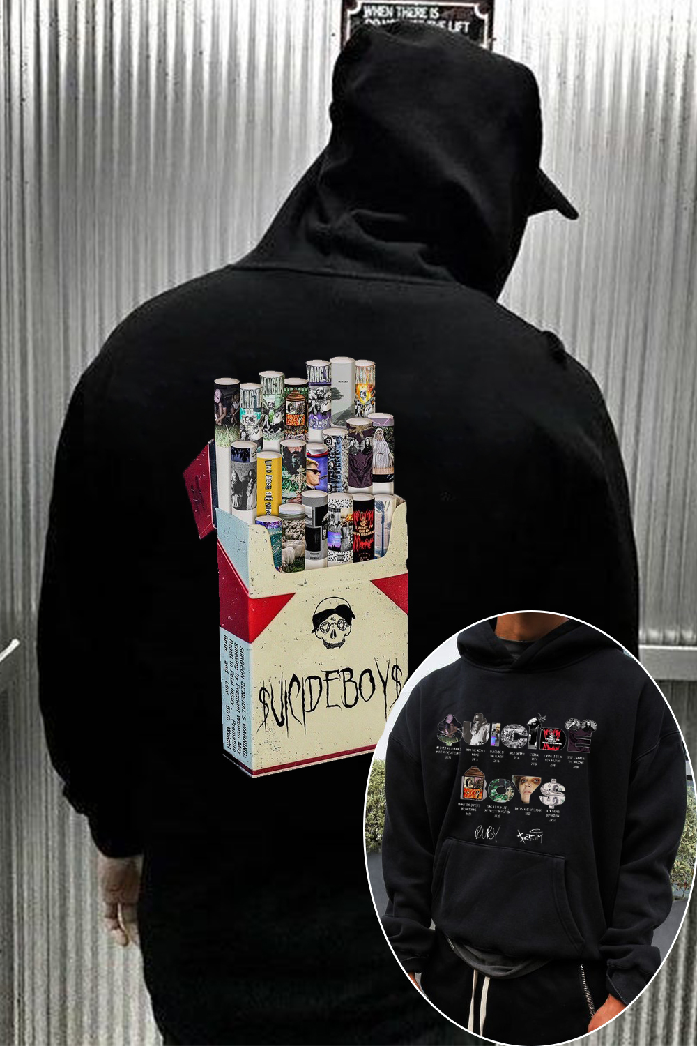 New Uicideboys 2-Side Printed Men’S Hooded Sweatshirt